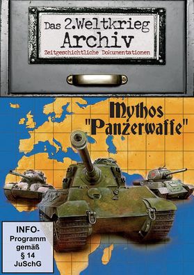 Das 2. Weltkrieg Archiv - Mythos Panzerwaffe (DVD] Neuware