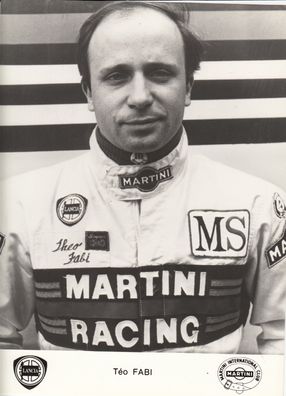 Theo Fabi, Martini Racing, Foto