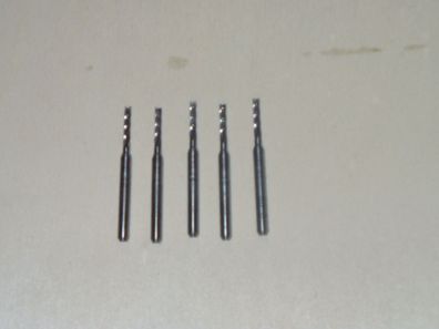 5 Hartmetallfräser Sortiment (2,4 mm) diamantverzahnt