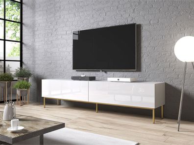 TV-Lowboard Slide 200 mit Untergestell TV-Shrank Fernsehschrank Wohnzimmer
