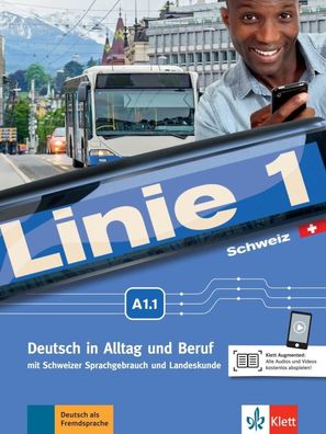Linie 1 - Kurs- und Uebungsbuch A1.1, mit DVD-ROM Deutsch in Alltag