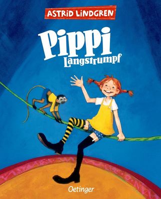 Pippi Langstrumpf 1 Astrid Lindgren Kinderbuch-Klassiker mit farbig