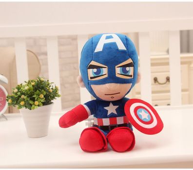 Marvel Stofftier Puppe Super hero Captain America Plüschtier Spielzeug Doll