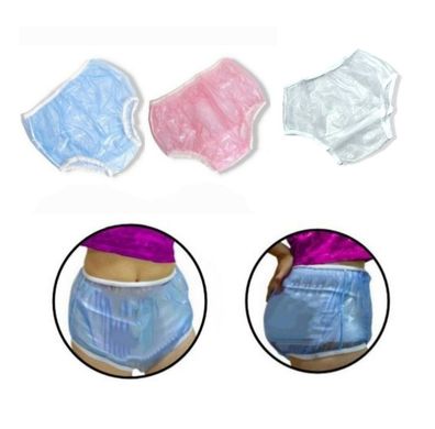 PVC Windelhose Für Erwachsene Gummiunterhose Inkontinenz Slip Unterhose Windel