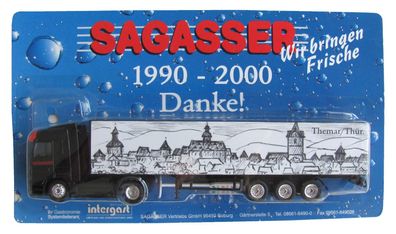 Getränke Sagasser Mr-02 - 1990 bis 2000 Danke - MB Actros - Sattelzug