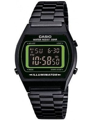 Casio Unisex Armbanduhr Retro Classic B640WB-3Bef Illuminator Black Neu