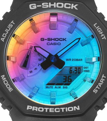 Casio G-Shock Uhr GA-2100SR-1AER Armbanduhr