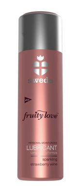 Fruity Love Lubricant Sparkling Strawberry Wine 100 ml - Gleitgel