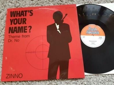 Zinnon/ Zinno - What's your name 12'' Disco Vinyl/ James Bond