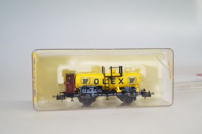 H0 TRIX 3638: Güterwagen ‚BP OLEX‘, TOP/ OVP