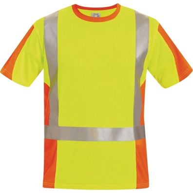 Warnschutz-T-Shirt Utrecht Gr.L gelb/ orange ELYSEE