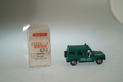 1:87 Wiking 106 00 MB G-Modell Polizei, neu