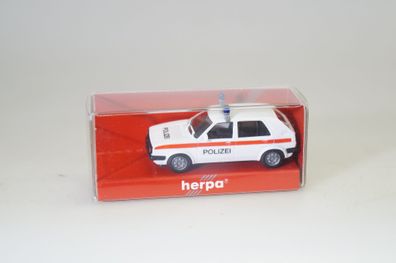 1:87 Herpa VW Golf II Polizei Österreich, neuw./ ovp