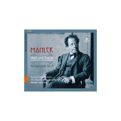 Mahler - Welt und Traum - Symphonie Nr.1, 4 Audio-CDs Eine Hoerbiog