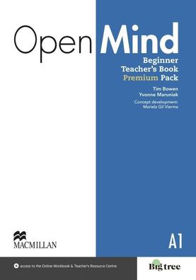 Open Mind, mit 1 Buch, mit 1 Beilage pre-A1 Bowen, Tim Maruniak, Yv