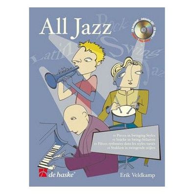 All Jazz 11 Pieces in Swinging Styles De Haske Play-Along Book