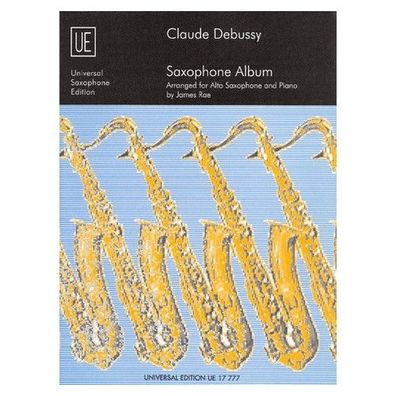 Saxophone Album fuer Altsaxophon und Klavier.