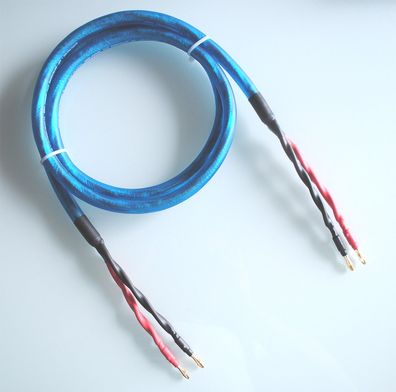 Sommercable "Quadra Blue" / HighEnd Lautsprecherkabel single-wiring / OFC / Mono