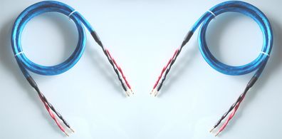 Sommercable "Quadra Blue" / HighEnd Lautsprecherkabel single-wiring / OFC Class 6N