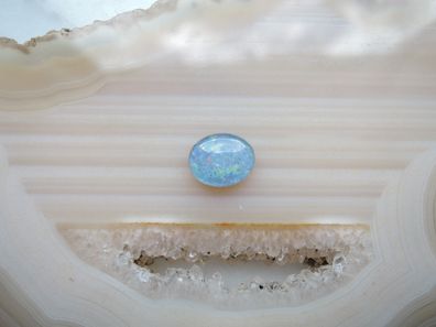 Opal Triplette oval Schmuck Edelstein Fasserstein 240/3