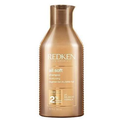 Redken Haarshampoo für trockenes und brüchiges Haar Omega-6 & Argan-Öl 300 ml