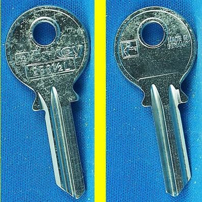 Schlüsselrohling Börkey 258 1/2 L für versch. Cotico Stahlschränke / Möbelzylinder