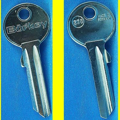 Schlüsselrohling Börkey 276 für Sonnette, Viking Profilzylinder