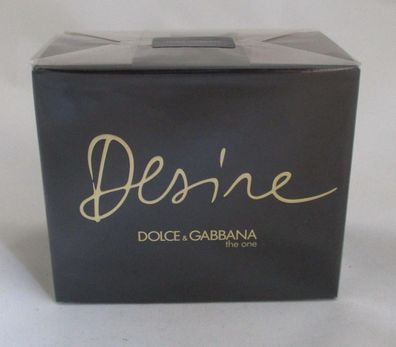 Dolce & Gabbana The One Desire 75 Ml Spray Eau de Parfum Intense