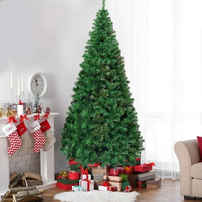 Weihnachtsbaum Künstlicher Tannenbaum 150/180/210/240cm Christbaum für Zuhause, Büro