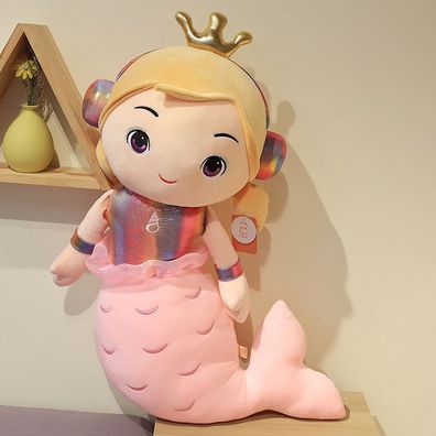 Cartoon Meerjungfrau Plüsch Plüschtier Spielzeug Kinder Puppe Geschenk Rosa