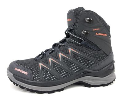 Lowa Innox Pro GTX Mid WS Sportschuhe Damen Outdoorschuhe Wanderschuh Grau Freizeit