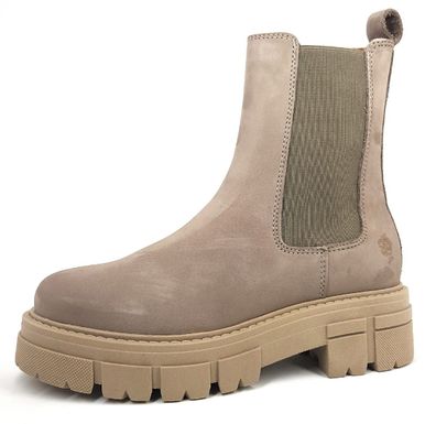 Apple of Eden Damenschuhe Stiefel Beige Freizeit