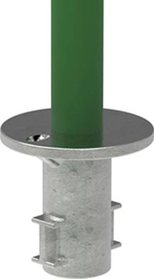 Rohrverbinder | Bodenhülse | 134 | 33,7 mm - 48,3 mm | 1" - 1 1/2" | Temperguss u.
