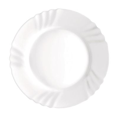 36x Teller Weiß Flach Servierplatte Essen Speisen Untersetzer Geschirr Tisch Neu