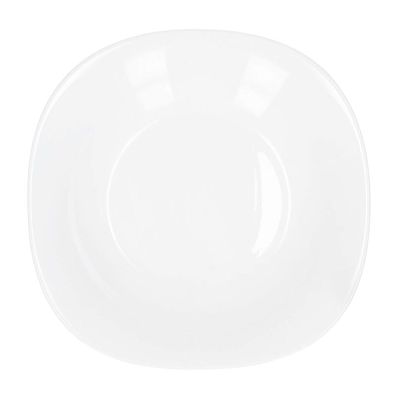 24x Teller Weiß Tief Servierplatte Essen Speisen Untersetzer Geschirr Tisch Neu
