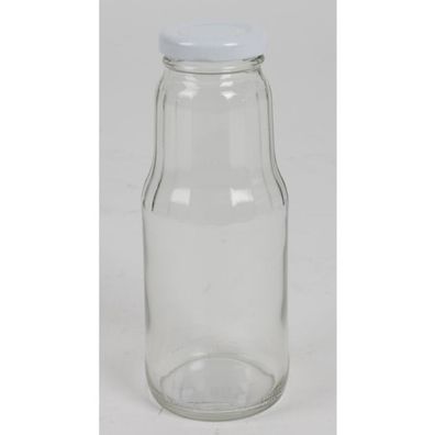 15x Glasflasche 0,3L Schraubdeckelverschluss Saft Wasser Trinken Küche Speisen