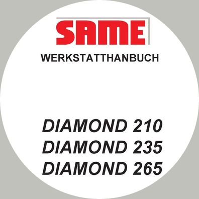 Werkstatthandbuch Same Diamond 210 Diamond 235 Diamond 265