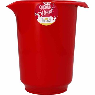 Rührbecher "Colour Bowls" 1,5 l rot