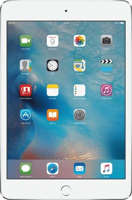 Apple A1550 iPad mini 4 128GB Wi-Fi & Cellular Silver DE Händler - Bastlerware