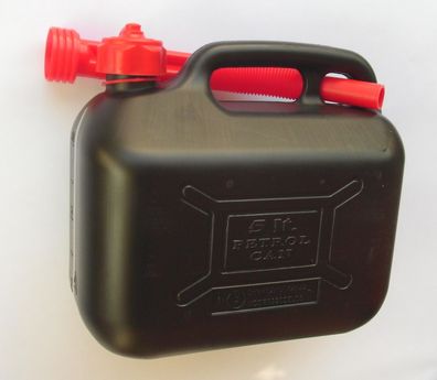 5 Liter Kanister schwarz für Benzin und Diesel 10030Lg NEU