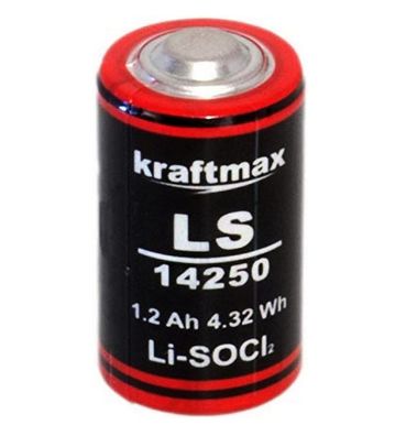 Kraftmax Batterie LS14250 1/2 AA Lithium-Thionylchlorid 3,6 V