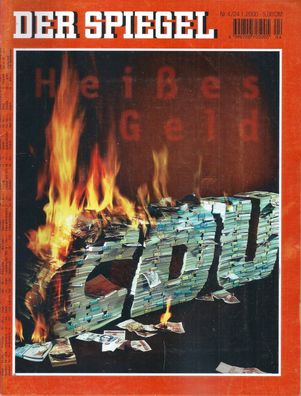 Der Spiegel Nr. 04 / 2000 CDU Heißes Geld