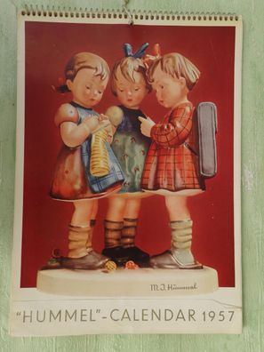 48 alte Hummelwerk-Kalenderbilder 1957 1958 1959