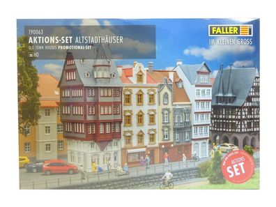 Modellbau Aktion Set Altstadthäuser, Faller H0 190063 neu OVP