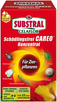 Substral Celaflor Schädlingsfrei Careo Konzentrat für Zierpflanzen, gegen Blattläu...