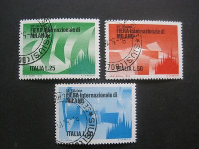 Italien MiNr. 1361-1363 gestempelt (AE 209)