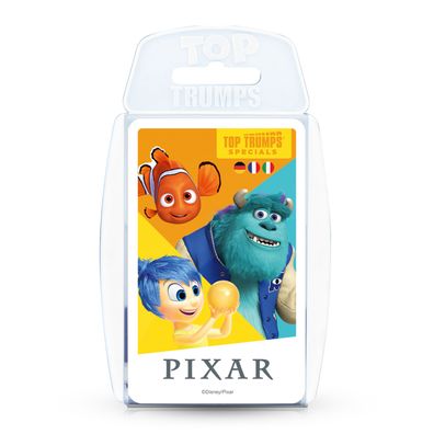 Top Trumps - Pixar Kartenspiel Trumpfspiel Quartett Spiel Animationsfilm Disney