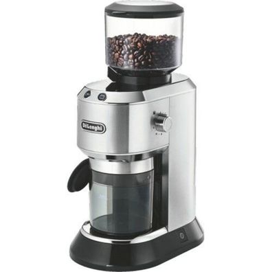 De'Longhi Dedica KG 520.M Elektrische Kaffeemühle, Vollmetallgehäuse, Edelstahl