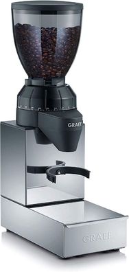 Graef CM 850 Kaffeemühle mit integrierter Sudschublade, Edelstahlgehäuse