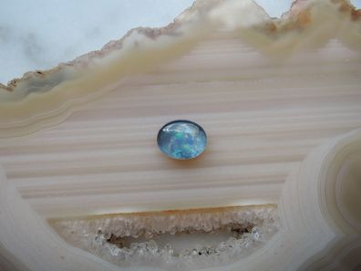 Opal Triplette oval Schmuck Edelstein Fasserstein 240/8